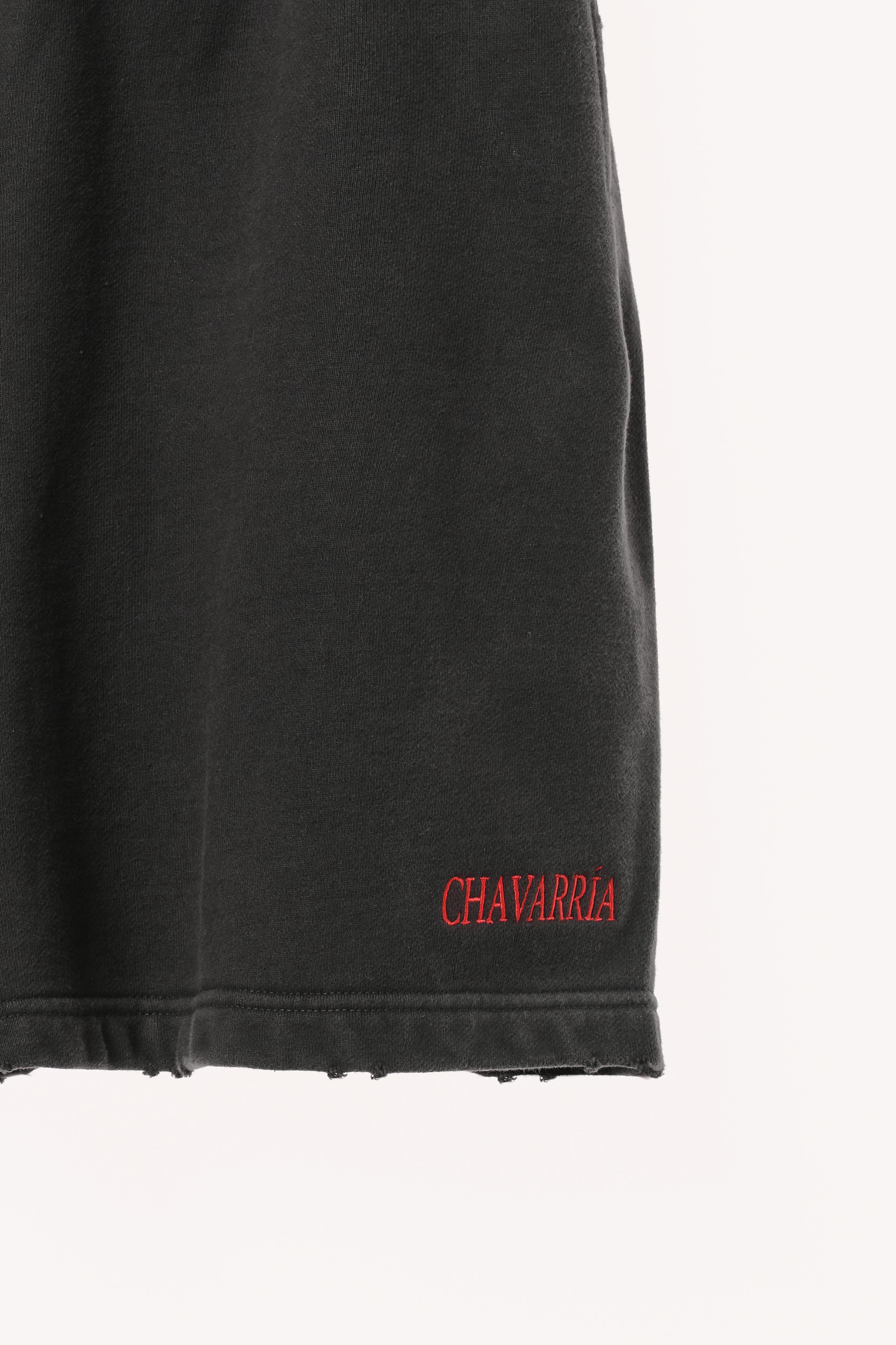 WILLY CHAVARRIA X ZARA EMBROIDERED JOGGER SHORTS
